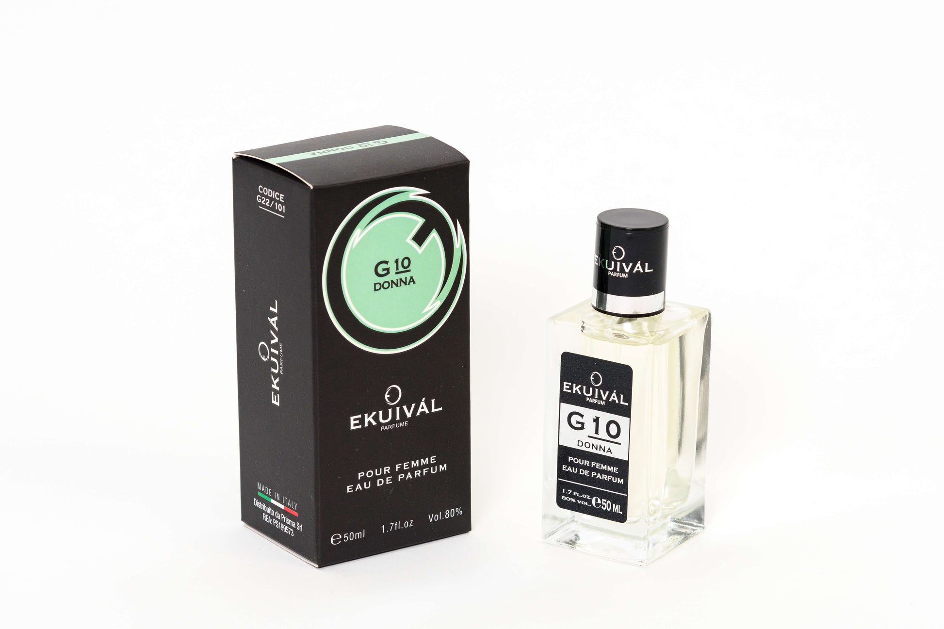 Profumo femminile G10 Donna 50ml eau de parfum - note di limone e menta cuore di gelsomino e peonia base di cedro e zucchero