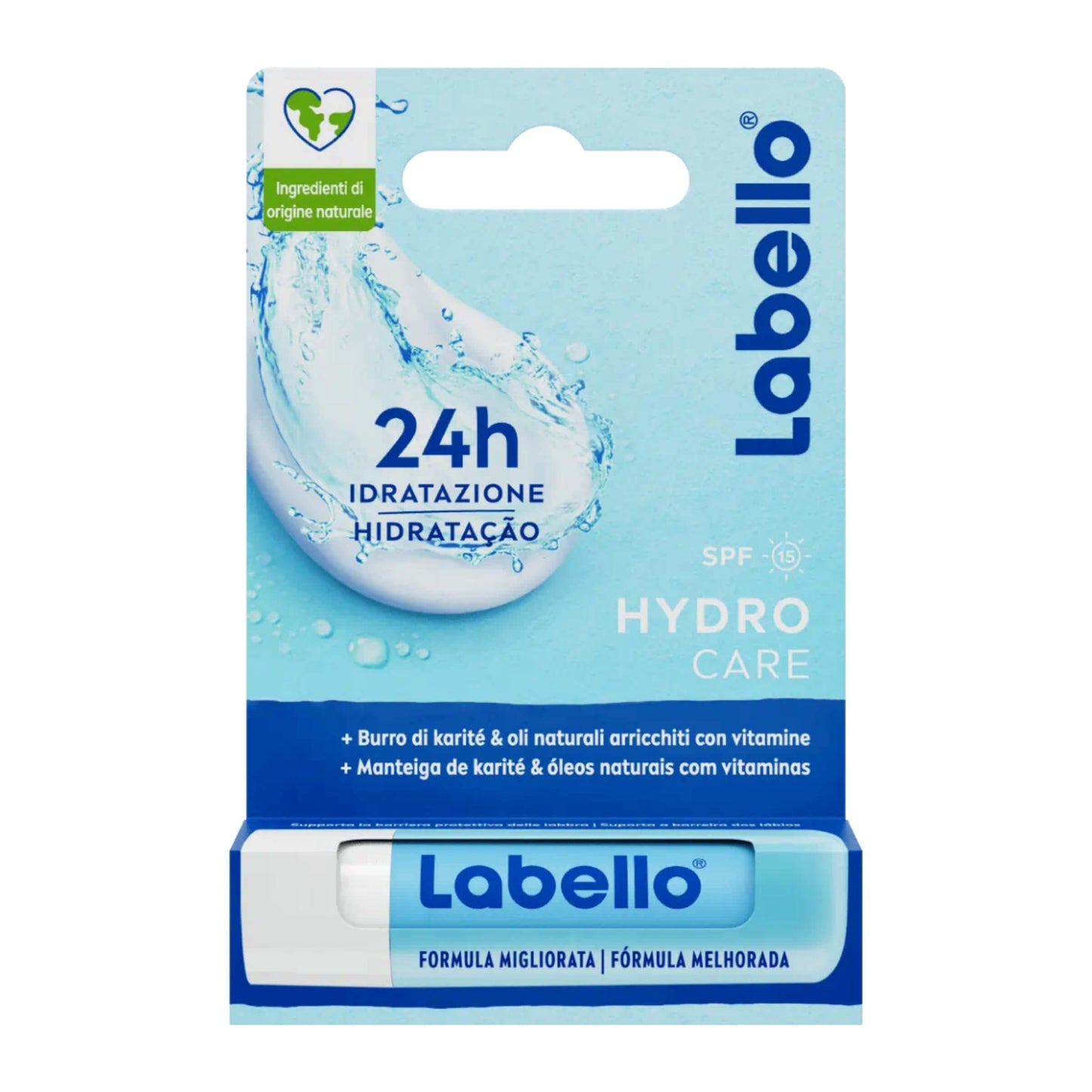Labello Hydro Care Balsamo Labbra Idratante Protezione Intensa Aloe Vera 4,8g