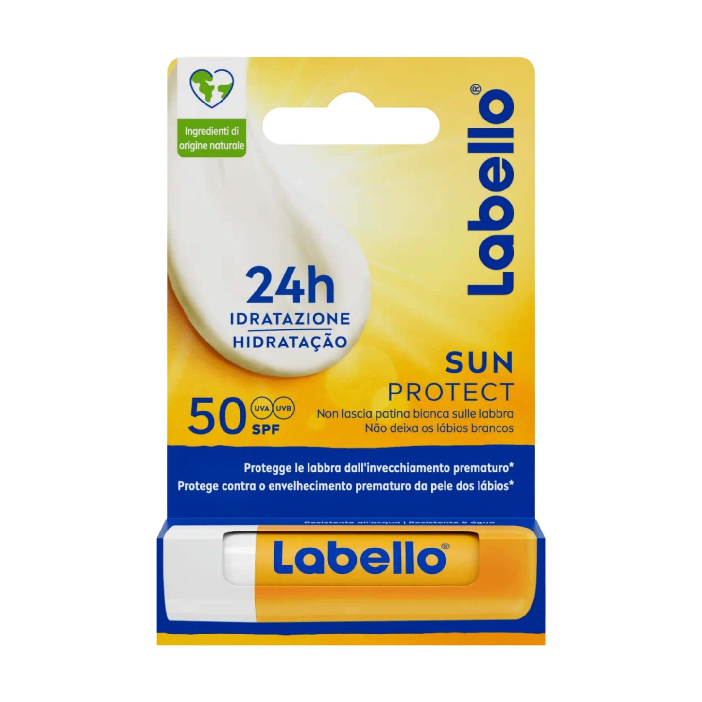 Labello Sun Protect Balsamo Labbra Solare Protezione Molto Alta SPF 50 4,8g