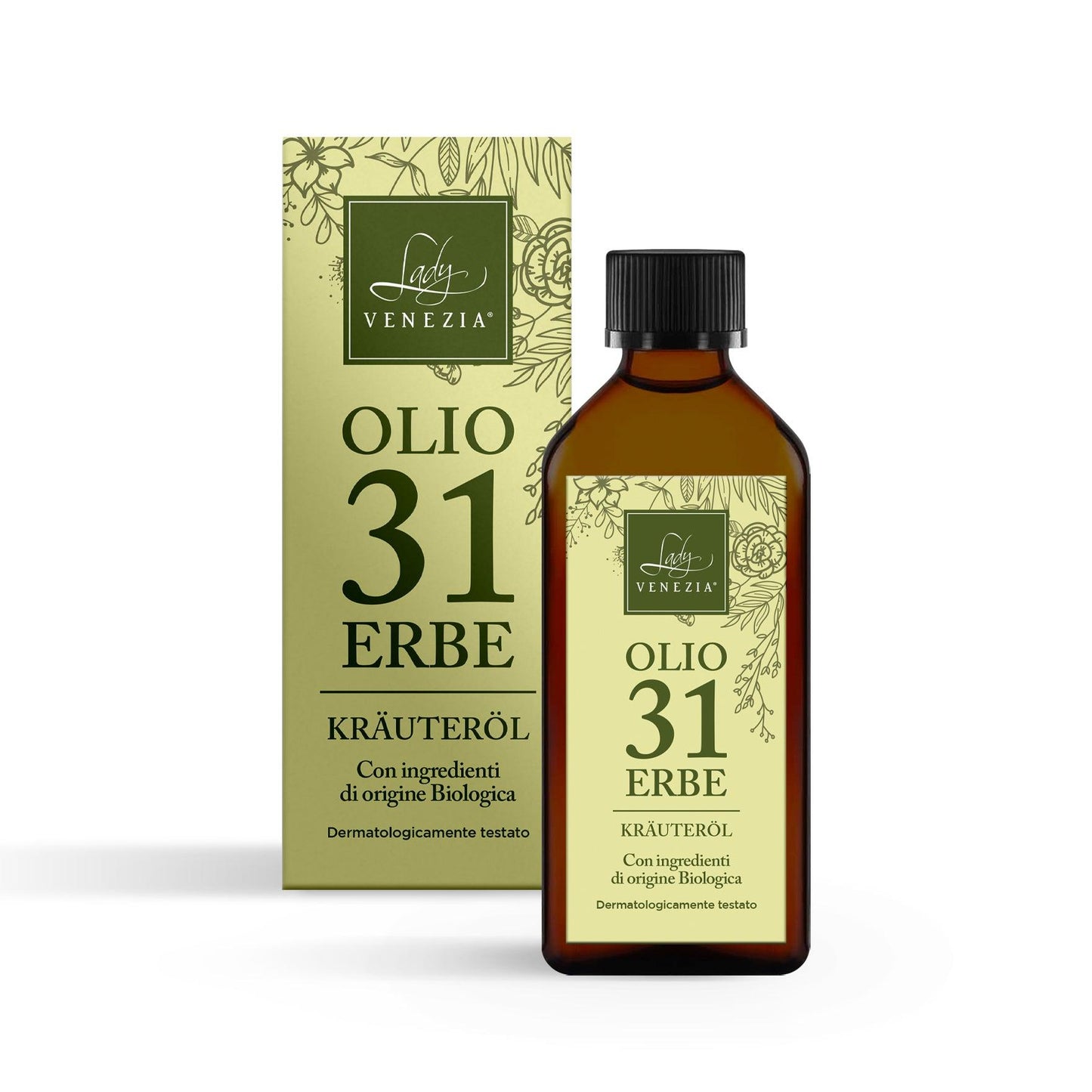 Olio 31 Erbe Krauterol essenziale balsamico flacone 100 ml