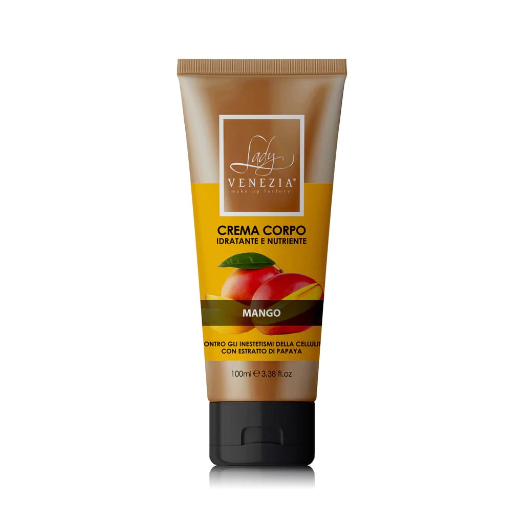 Crema corpo idratante al mango antiossidante betacarotene vitamina C 100ml