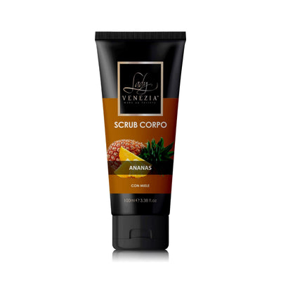 Scrub corpo ananas Lady Venezia 100ml con polvere di corindone esfoliante