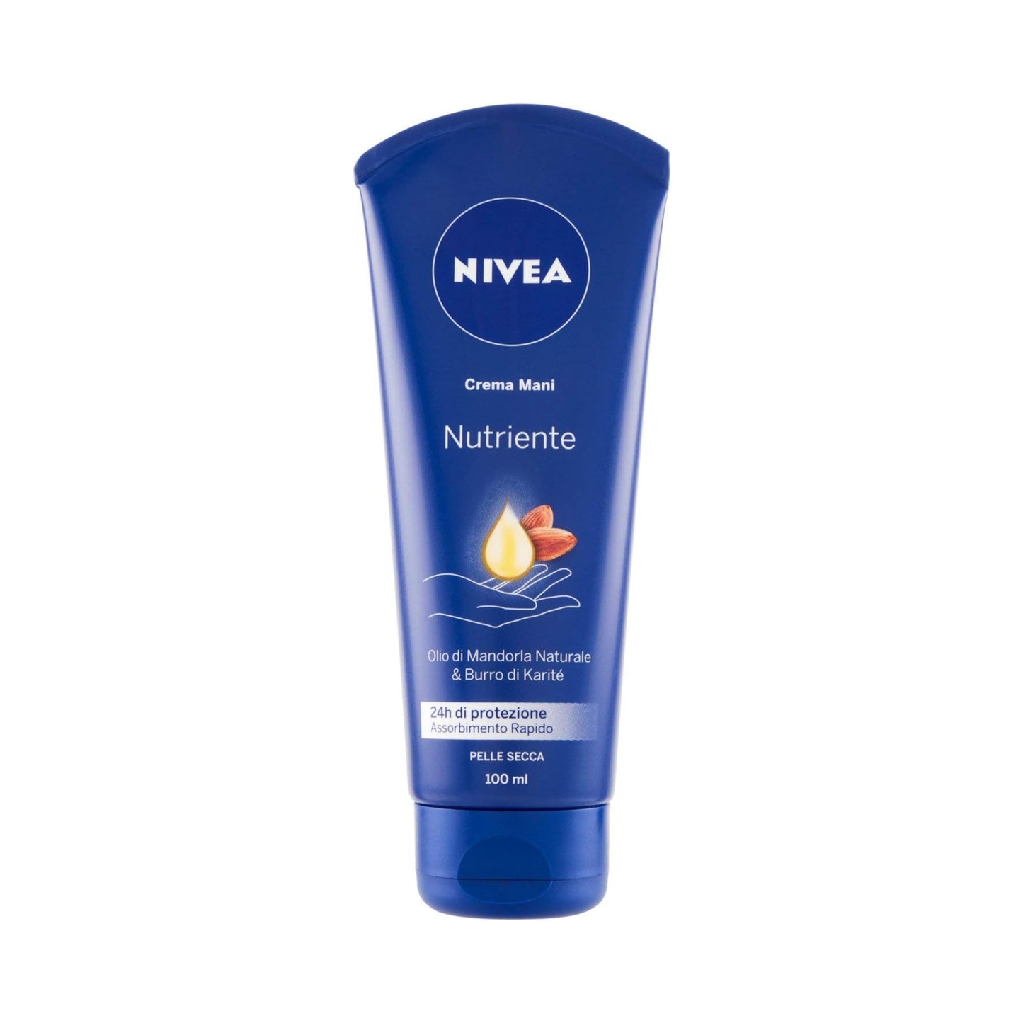 NIVEA Crema Mani Nutriente Olio Mandorla Burro Karitè 100ml
