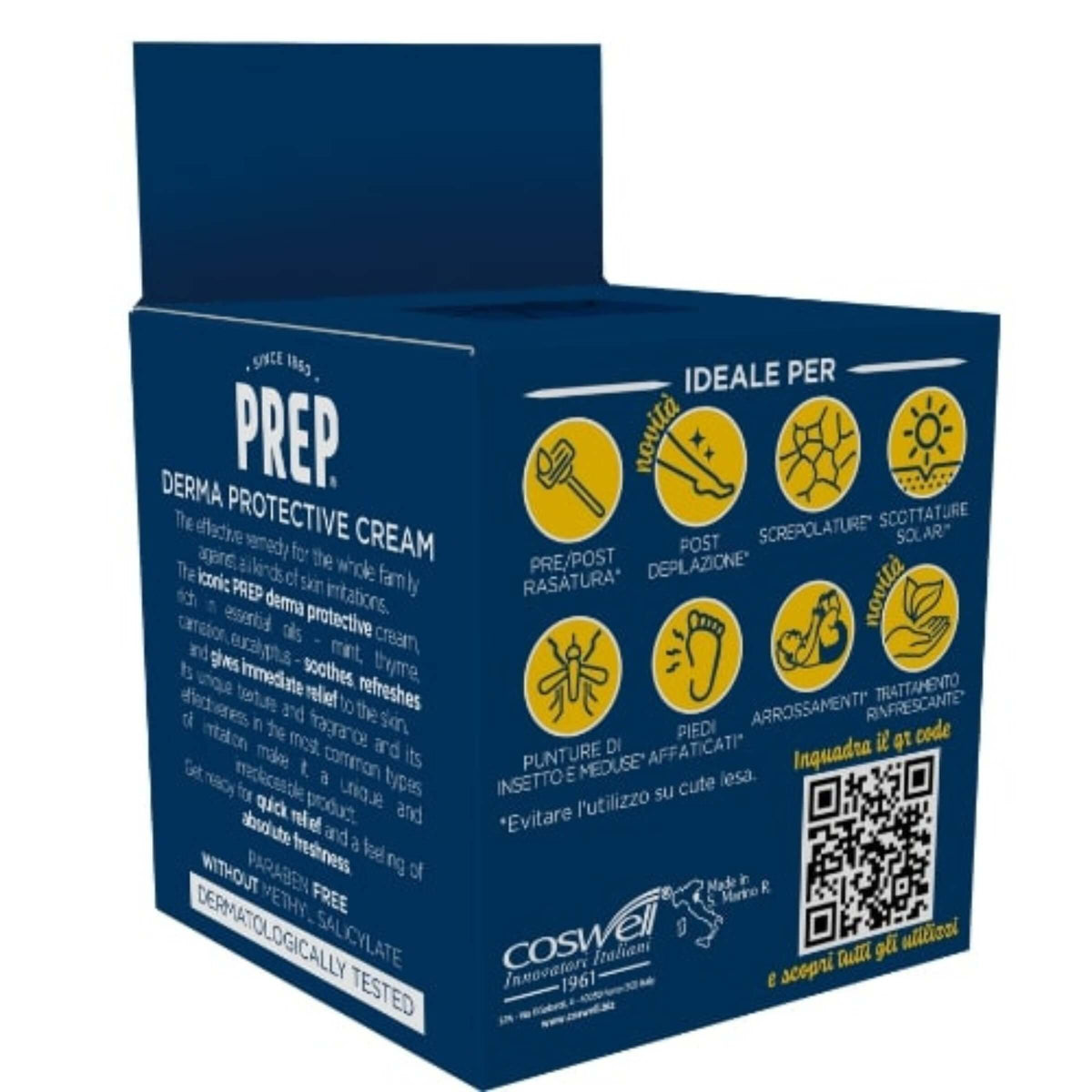Crema PREP Dermoprotettiva Lenitiva Vaso 75ml