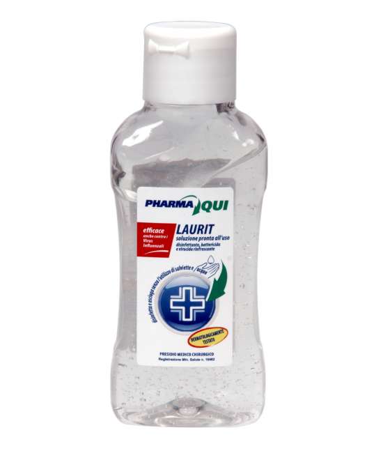 Laurit gel mani antisettico 80 ml a base di alcool PMC n.18462