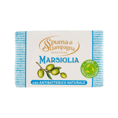 SAPONE DI MARSIGLIA CON ANTIBATTERICO NATURALE SPUMA DI SCIAMPAGNA 125 gr