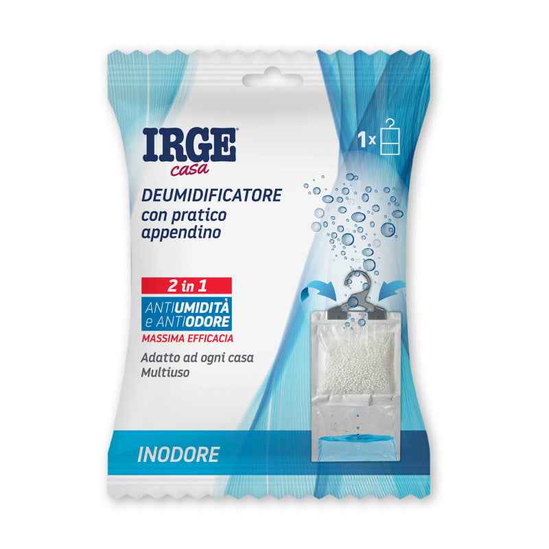 Irge Deumidificatore Antiumidità Antiodore con Appendino 500 ml