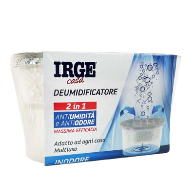 Irge Deumidificatore Antiumidità Antiodore 2 in 1 Inodore 400ml