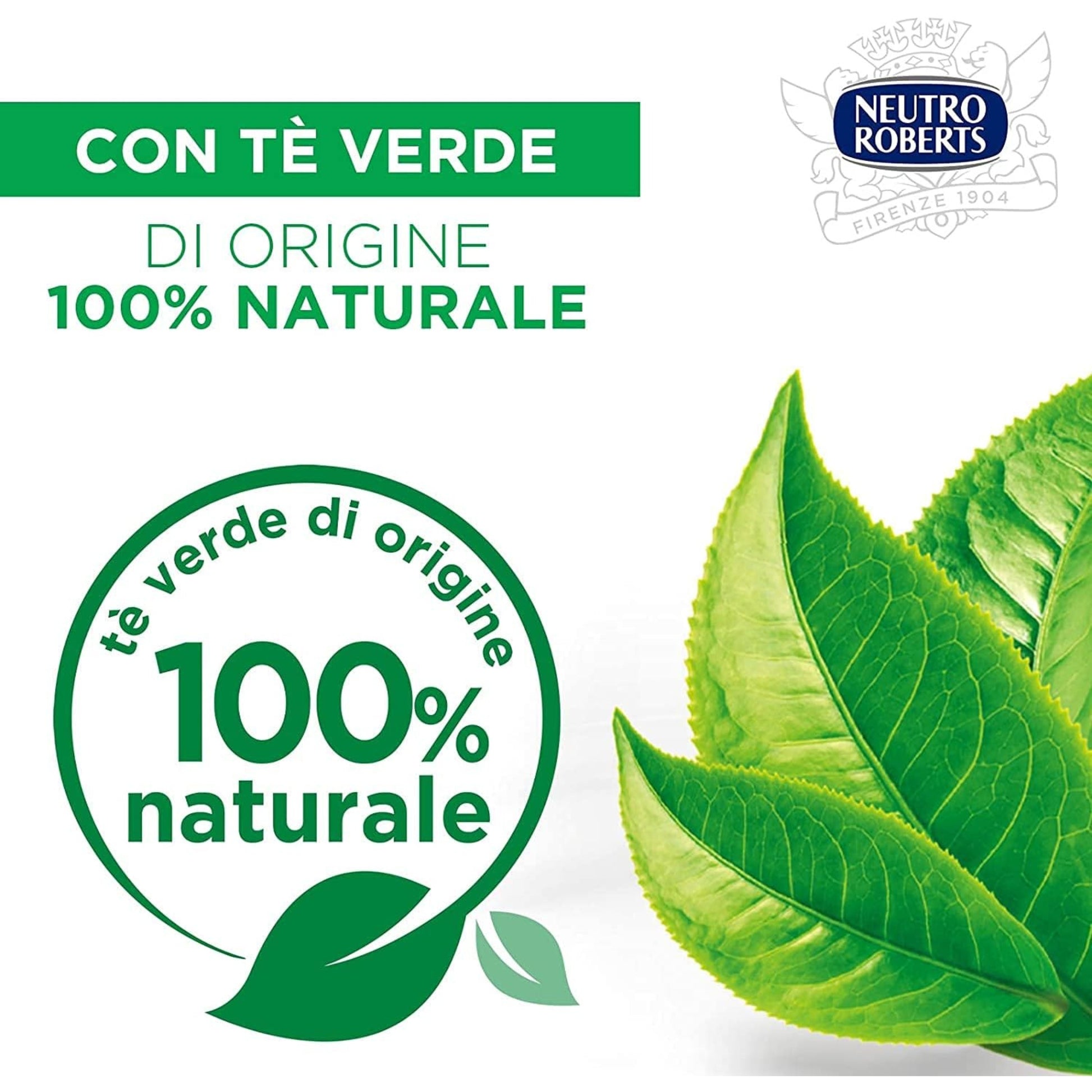 Sapone Roberts 200ml - vista laterale flacone