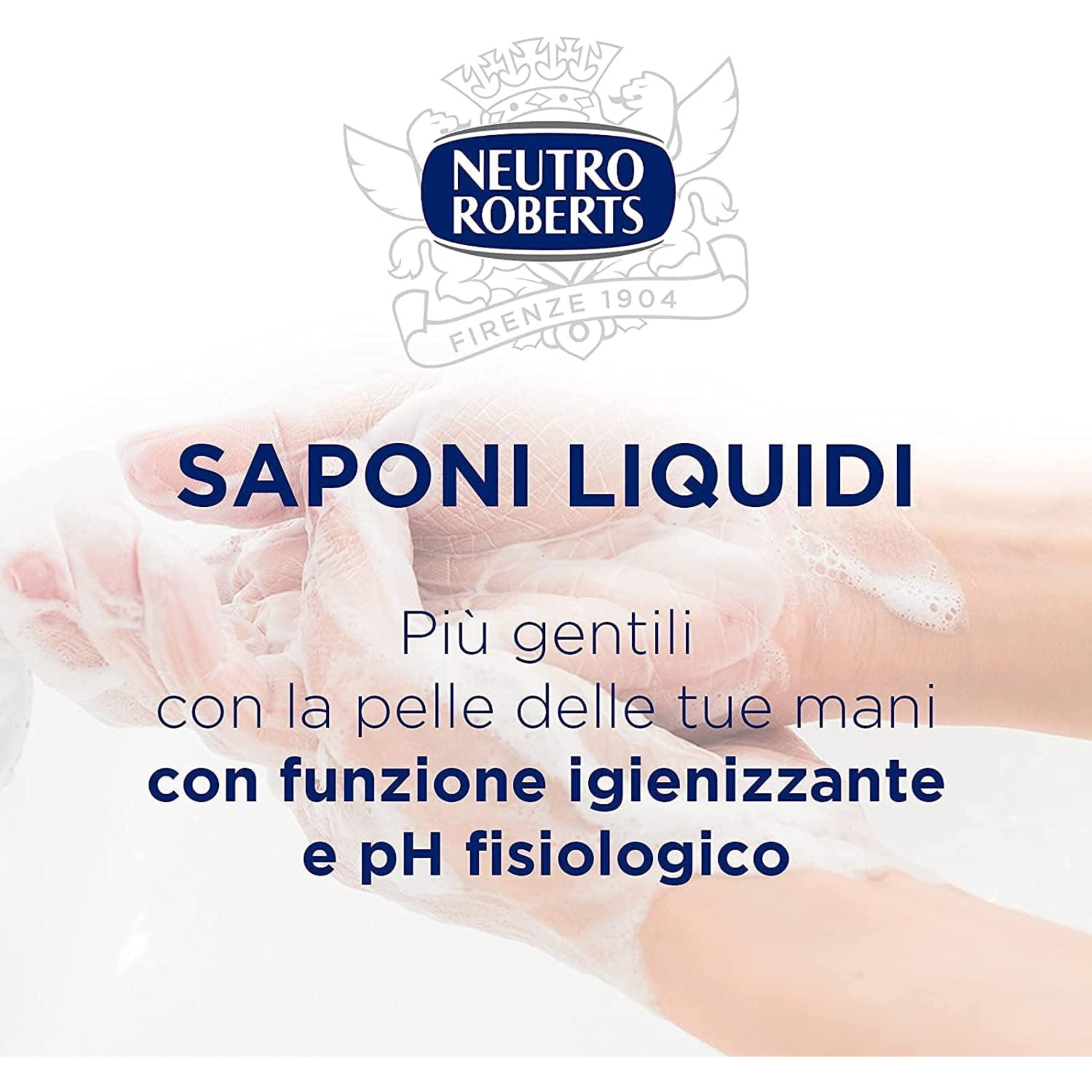 Sapone Roberts - dettaglio pompa erogatore