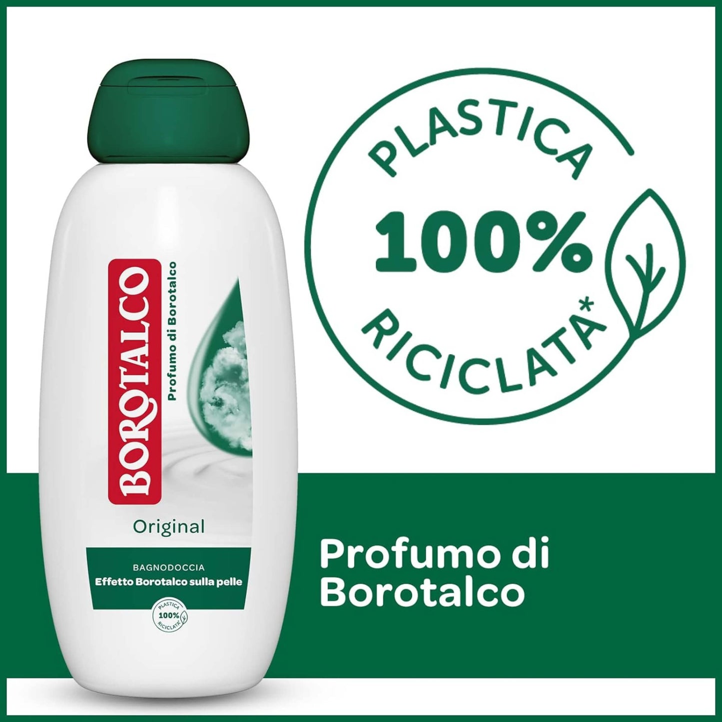BIPACK BAGNO DOCCIA BOROTALCO ORIGINAL 2x600ml