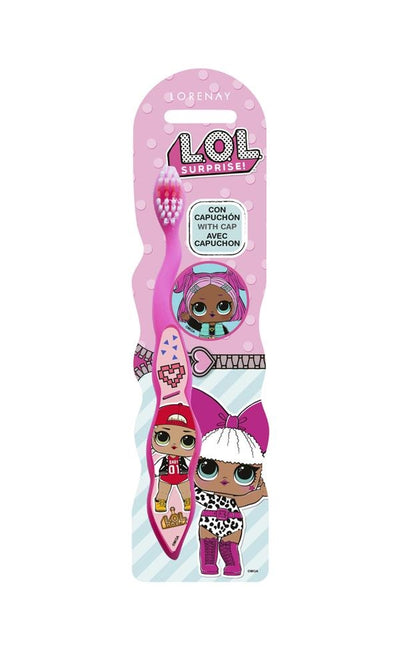 LOL SURPRISE SPAZZOLINO DA DENTI + COPRITESTINA 14002
