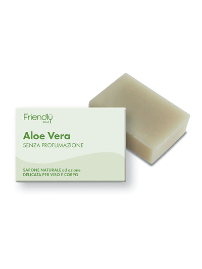 FRIENDLY SOAP SAPONE ALOE VERA SENZA PROFUMAZIONE