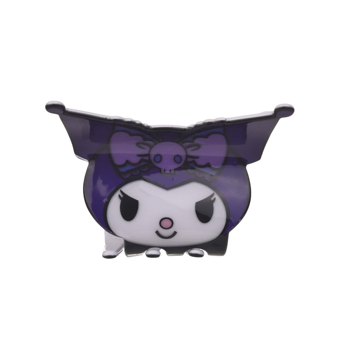 Clip capelli ottagonale Kuromi Sanrio design sagomato per acconciature rapide