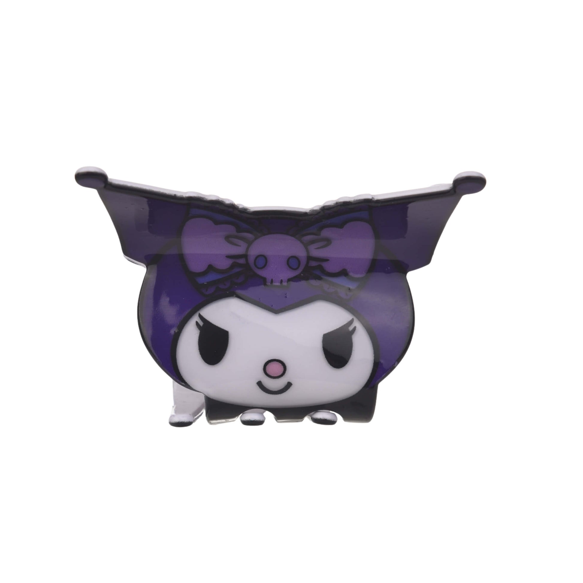 Clip capelli ottagonale Kuromi Sanrio design sagomato per acconciature rapide