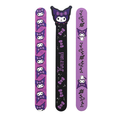 Kuromi Sanrio Set 3 Lime per Unghie 18 cm