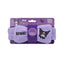 Kuromi Sanrio fascia capelli peluche viola 21cm accessorio skincare beauty