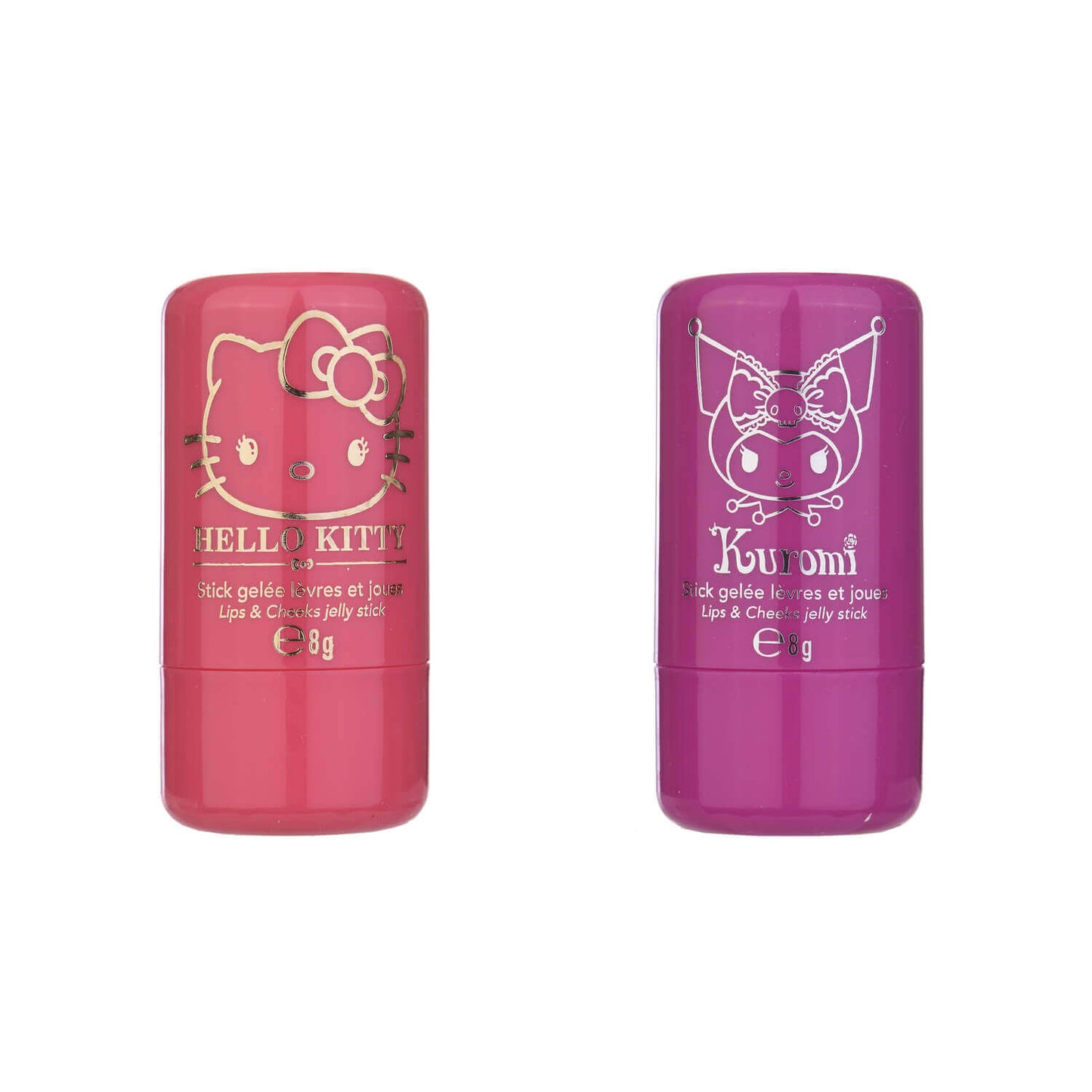 1 Stick Gelee Labbra e Guance 8g Hello Kitty e Kuromi Sanrio