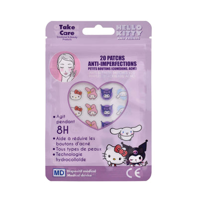 Patch idrocolloidi anti acne Hello Kitty e Friends Sanrio, confezione da 20 pezzi
