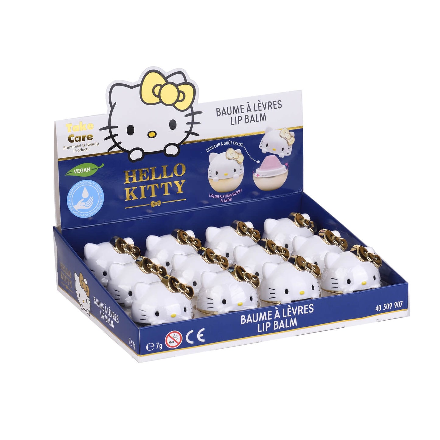 1 Lip Balm Hello Kitty 3D Gold 7g