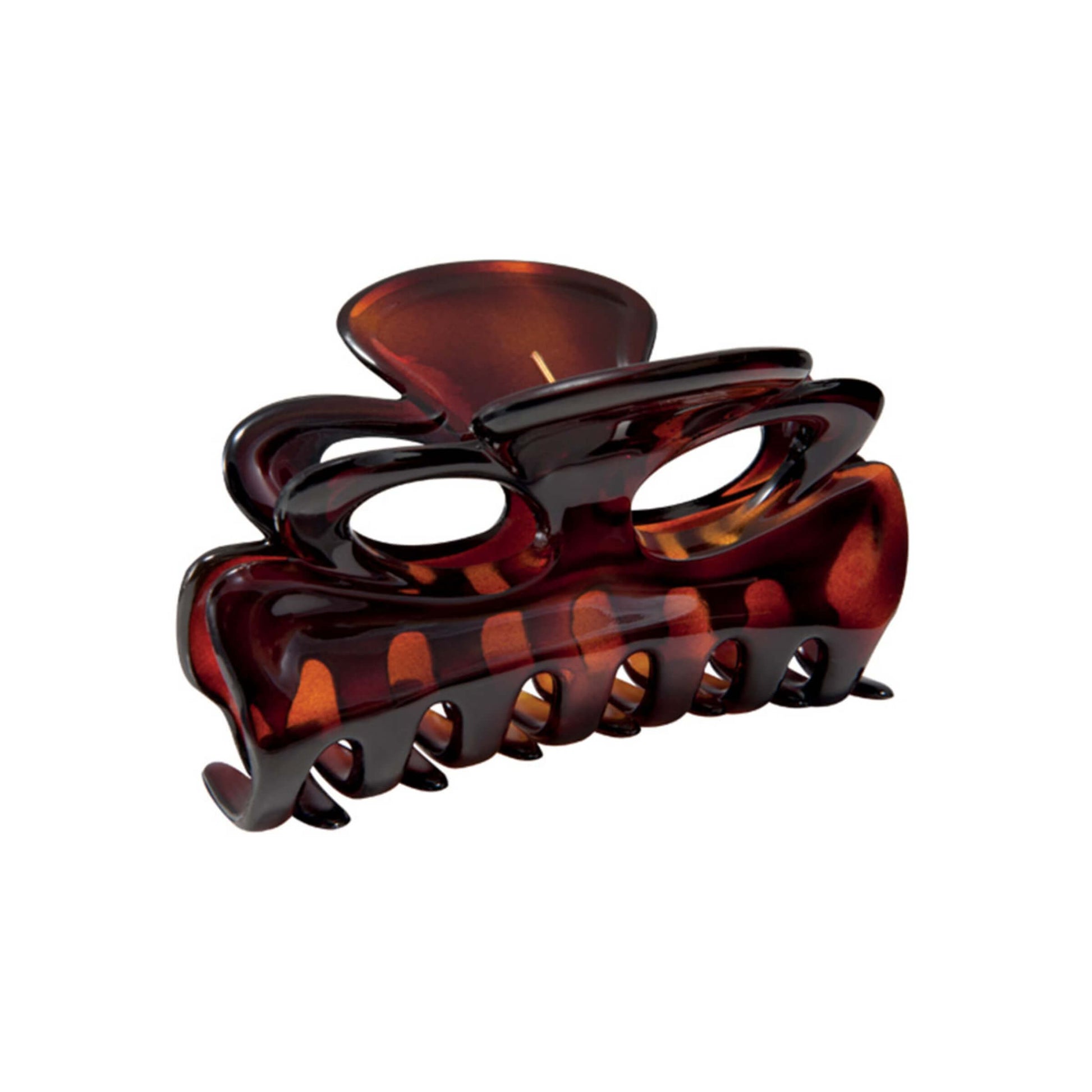 Pinzone per capelli tartarugato 9 cm VB9004T fantasia tartarugata per chiome folte