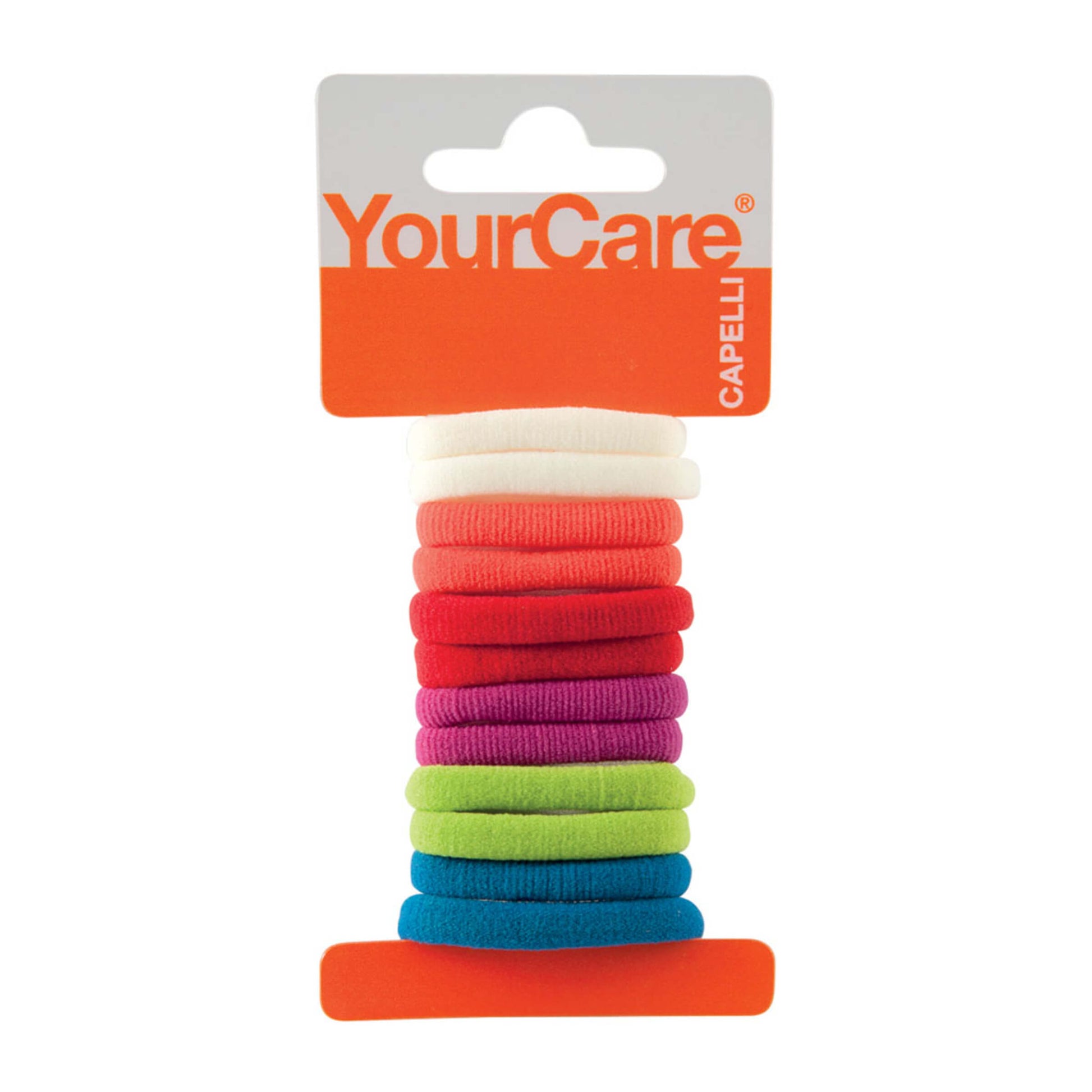 Elastici NoClip small colori assortiti YourCare F0377 senza clip metallica fermacapelli 12pz