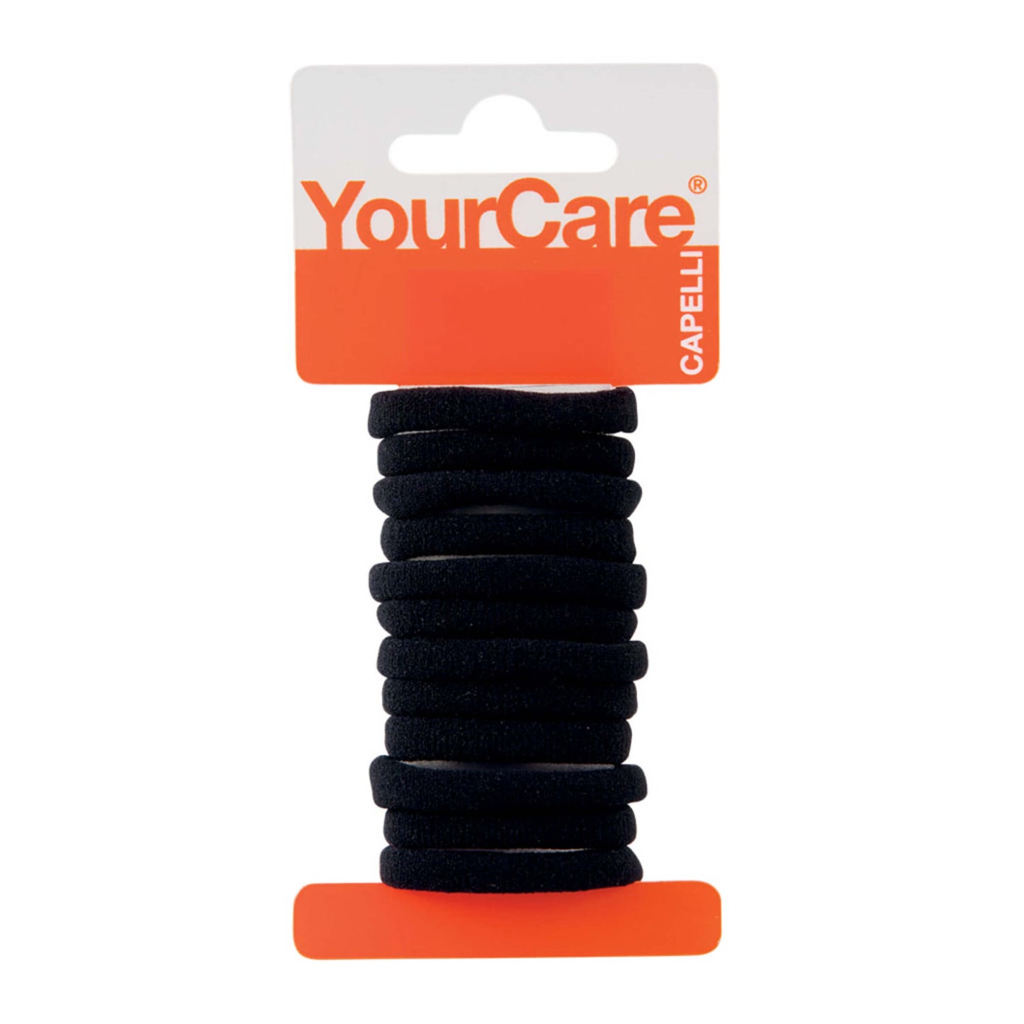 Elastici NoClip small nero YourCare senza clip metallica fermacapelli 12pz stile discreto