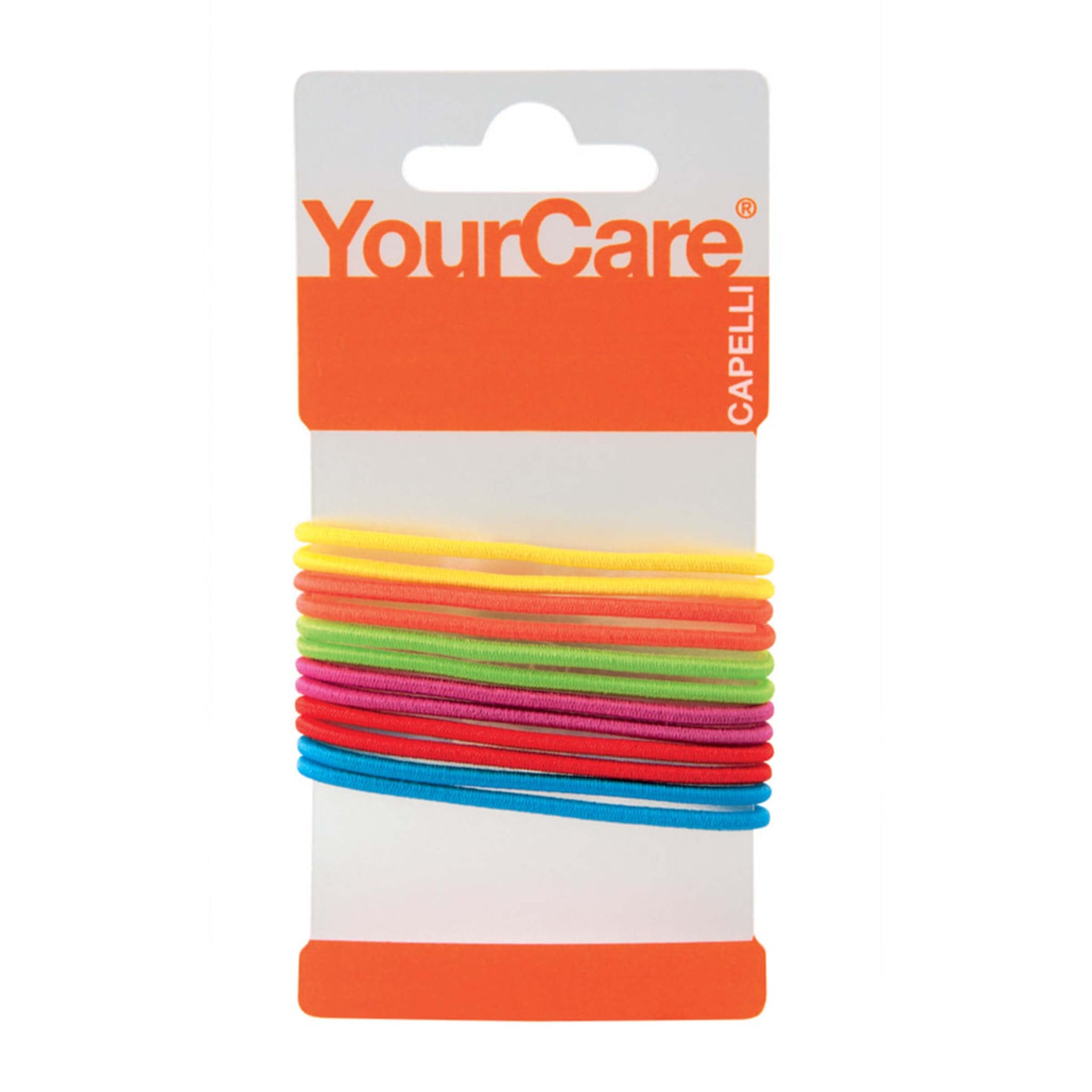 Elastici NoClip medium colorati PP255 YourCare senza clip metalliche fermacapelli 12pz