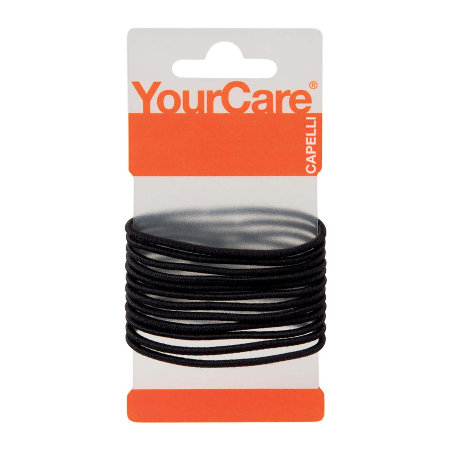 Elastici NoClip medium nero YourCare senza clip metalliche fermacapelli 12pz uso quotidiano