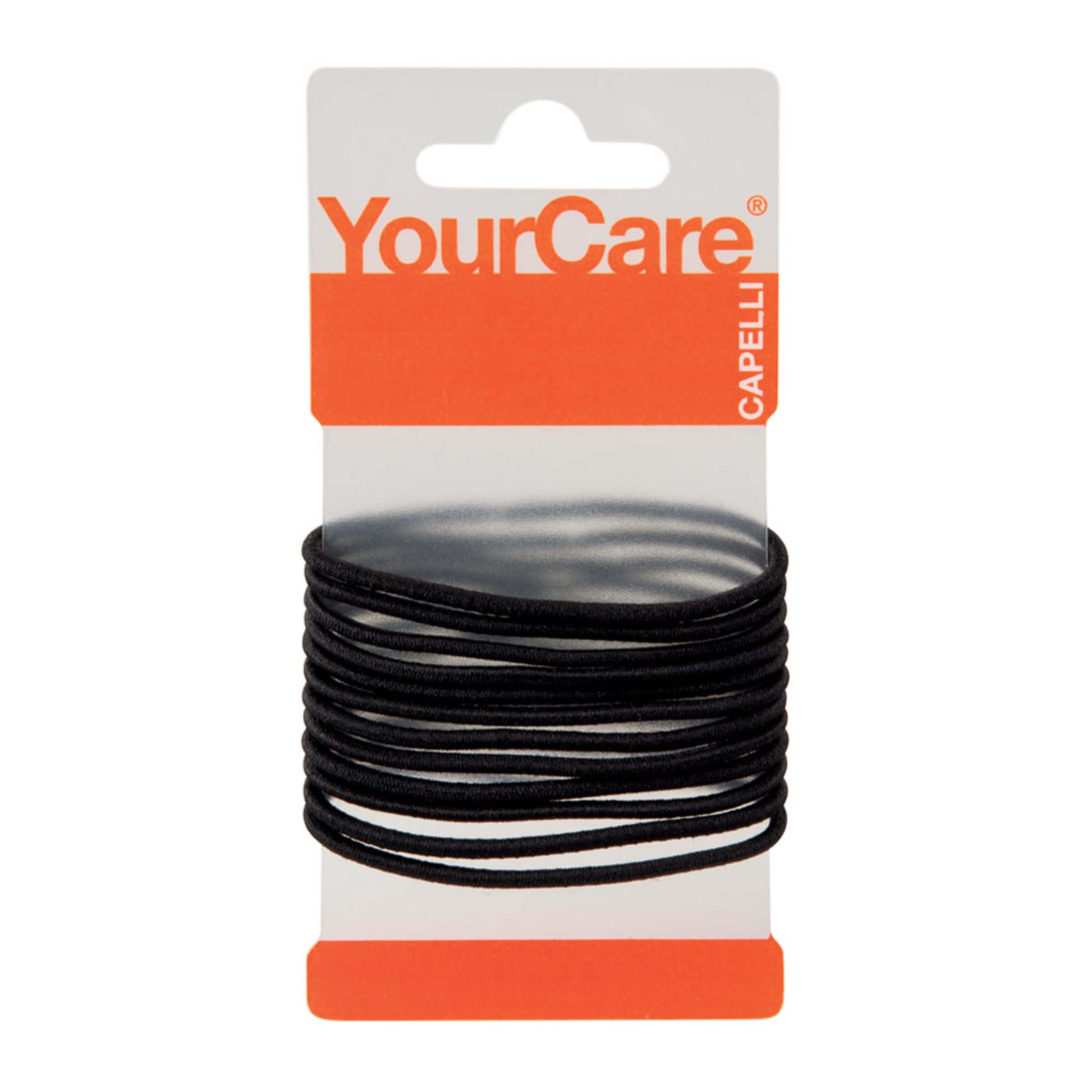 Elastici NoClip medium nero YourCare senza clip metalliche fermacapelli 12pz uso quotidiano