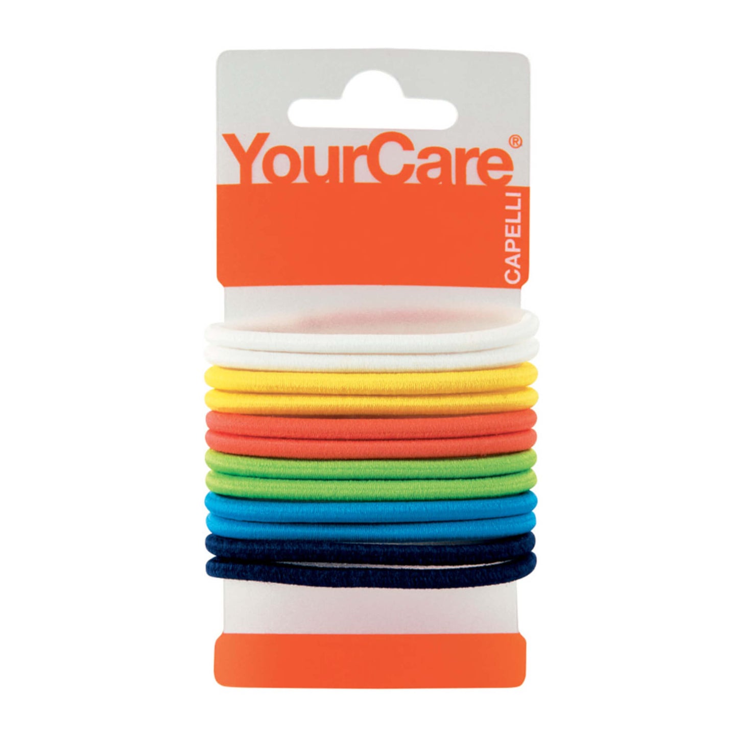 Elastici NoClip XLarge colori assortiti YourCare senza clip metalliche capelli lunghi 12pz