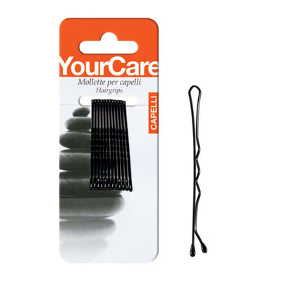Mollette nere YourCare con goccia da 2 pollici, confezione da 12 pezzi