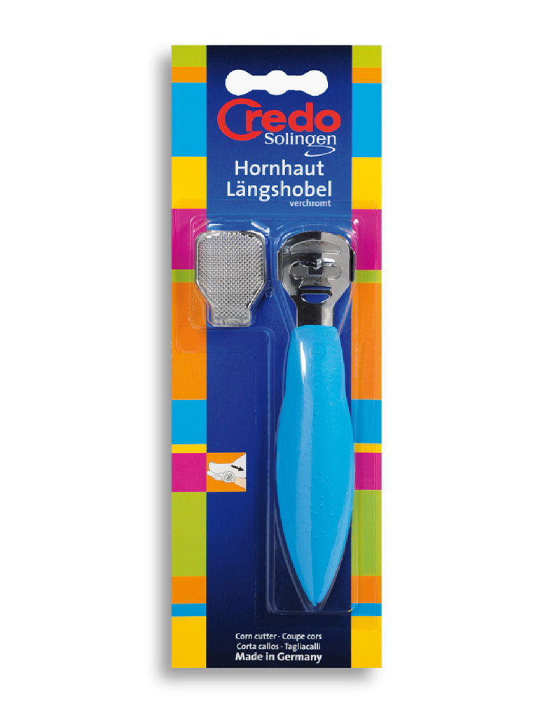 Tagliacalli Credo Pop Art con clip raspa intercambiabile per callosita piedi