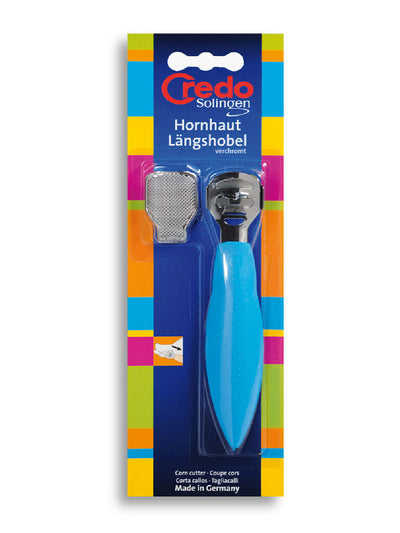 Tagliacalli Credo Pop Art con clip raspa intercambiabile per callosita piedi