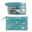 Set manicure Emanuela Biffoli rosa arancione verde azzurro dettaglio