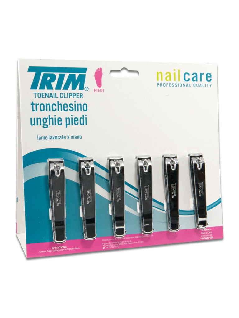 DISPLAY CARTELLA TRIM TAGLIA UNGHIE PIEDI (12PZ) 4-100 MD