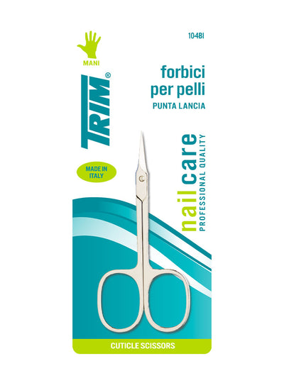 TRIM FORBICI PER PELLI CON PUNTA A LANCIA 10-4 BI