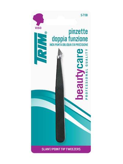 TRIM PINZETTE DOPPIA FUNZIONE INOX 5-71 BI