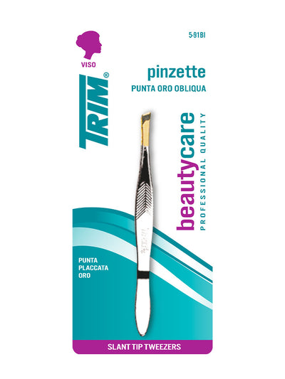 TRIM PINZETTE PUNTA ORO OBLIQUA 5-91 BI