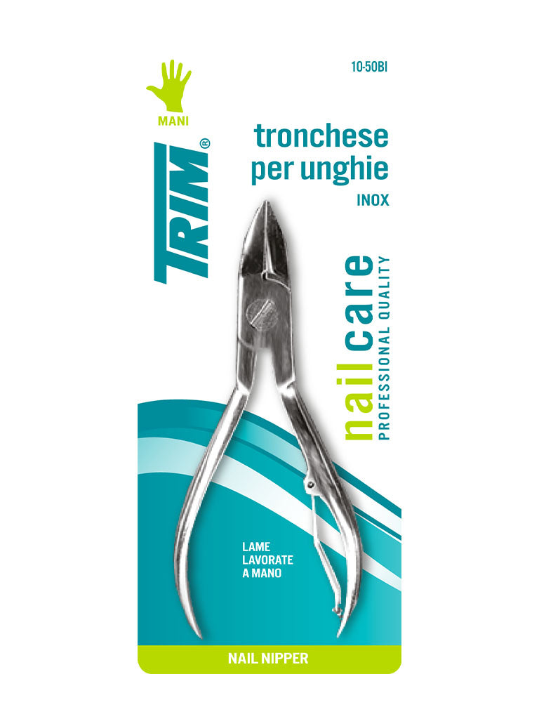 TRIM TRONCHESINO PER UNGHIE IN ACCIAIO INOX 10-50 BI