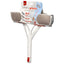 White Glass Kit Vetri e Specchi 3 in1 Estensibile fino ad 1 Metro con Microfibre e Tira Acqua