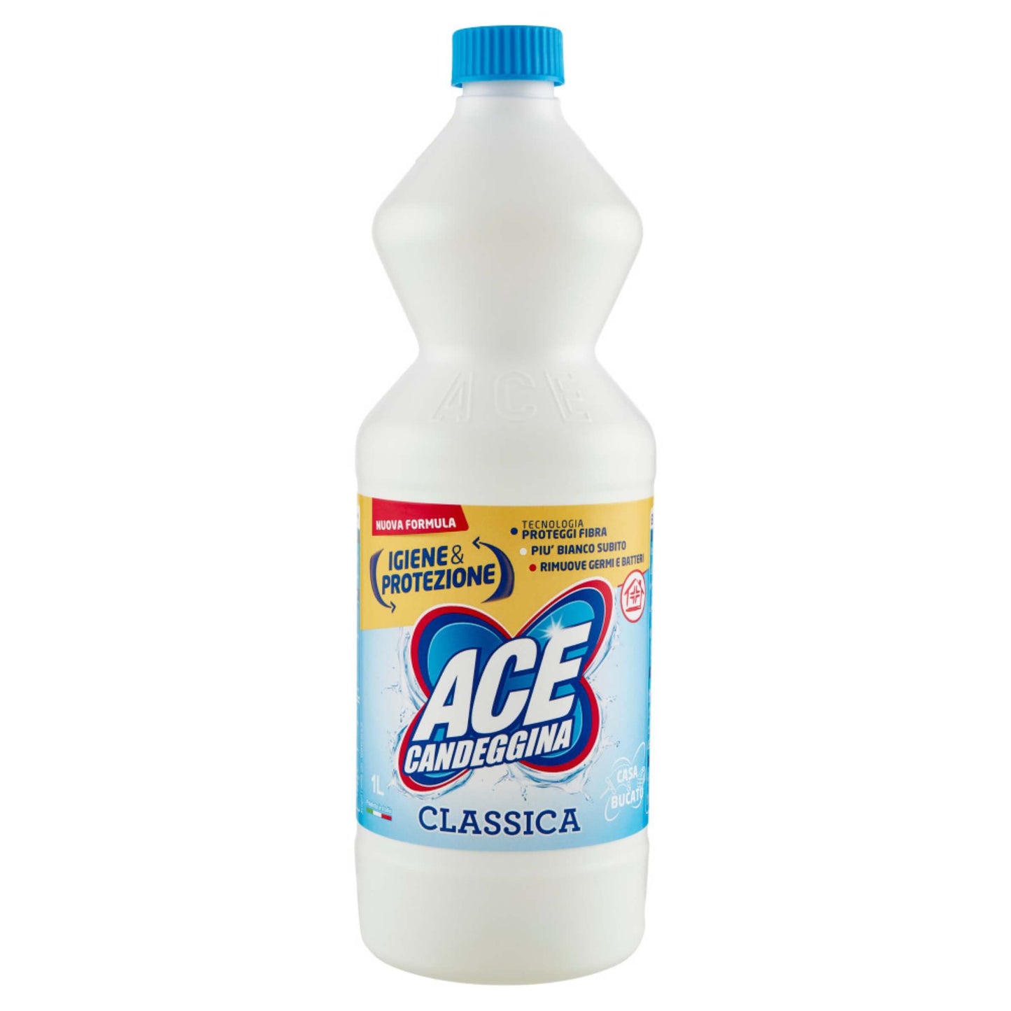Candeggina Ace Classica Igienizzante 1 litro con formula sbiancante