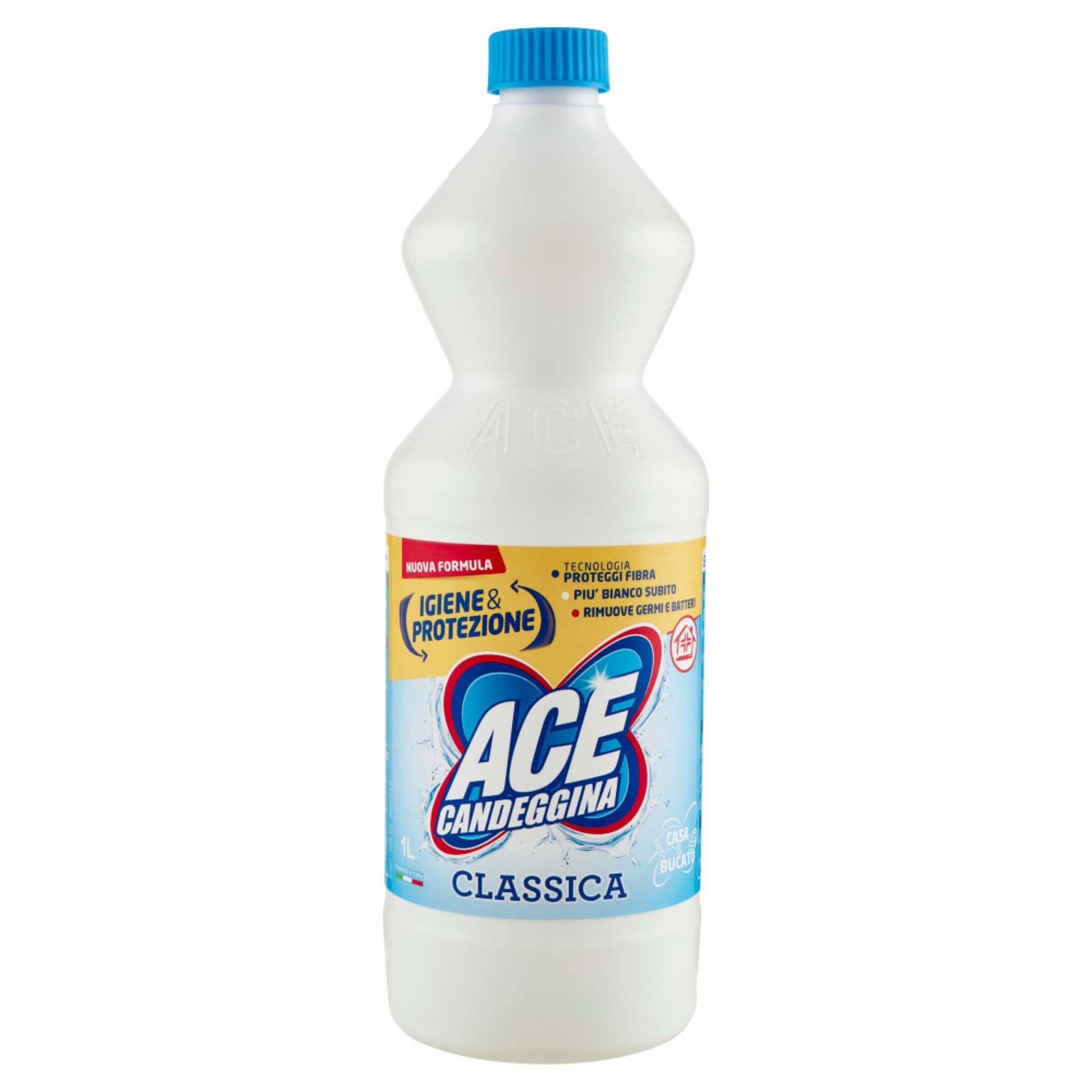 Candeggina Ace Classica Igienizzante 1 litro con formula sbiancante