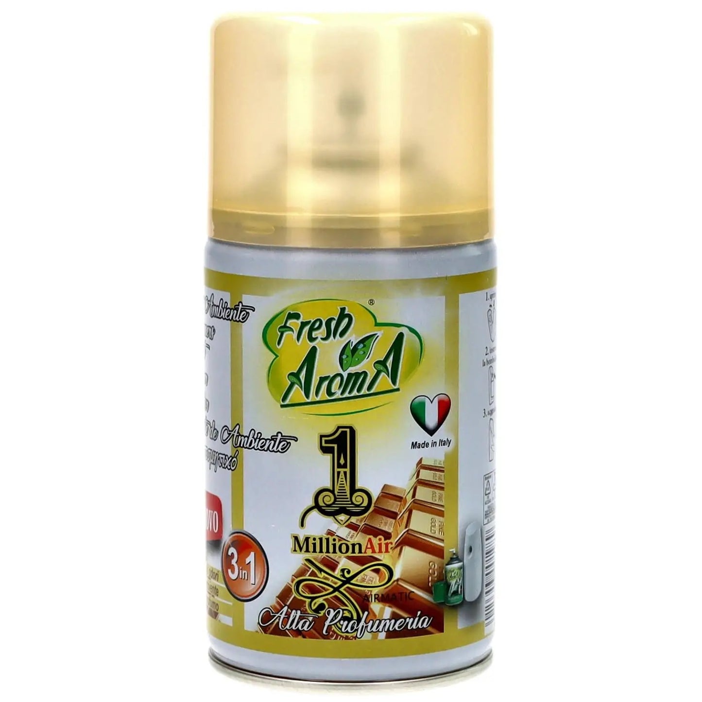 Deodorante Fresh Aroma 250ml fragranza ispirata a 1 Million flacone spray ambienti