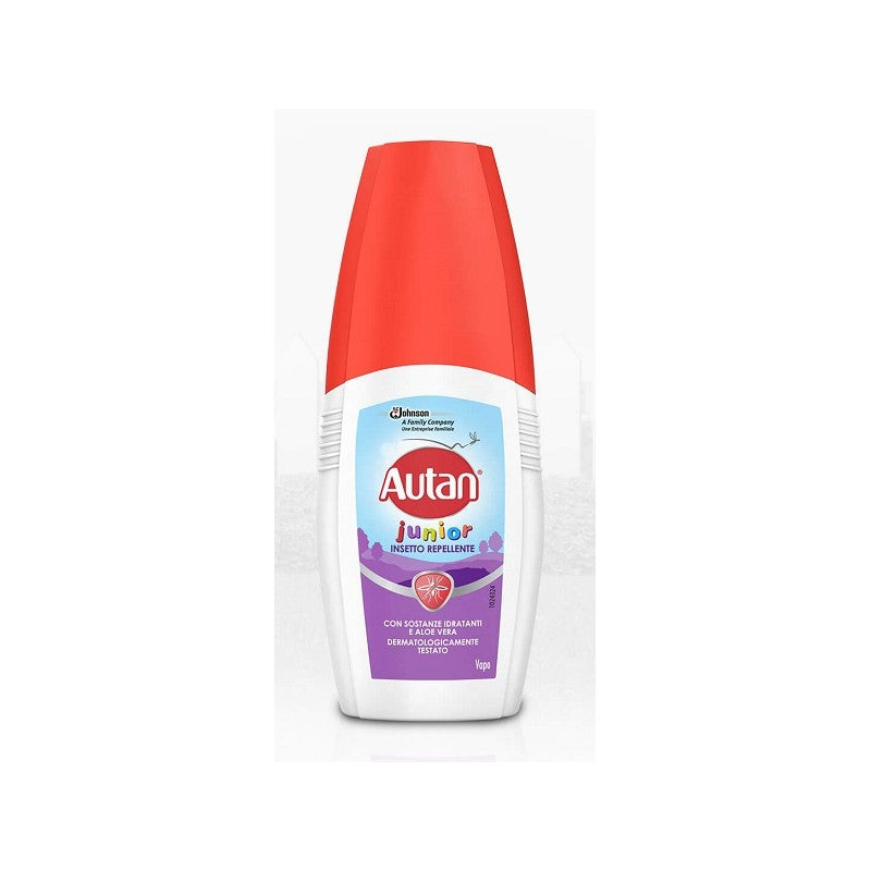 Flacone Autan Junior Vapo repellente bambini 100 ml con erogatore spray