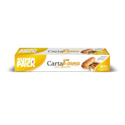 Rotolo Carta Forno 50m x 40cm Spessore 41 gr/mq antiaderente in Astuccio