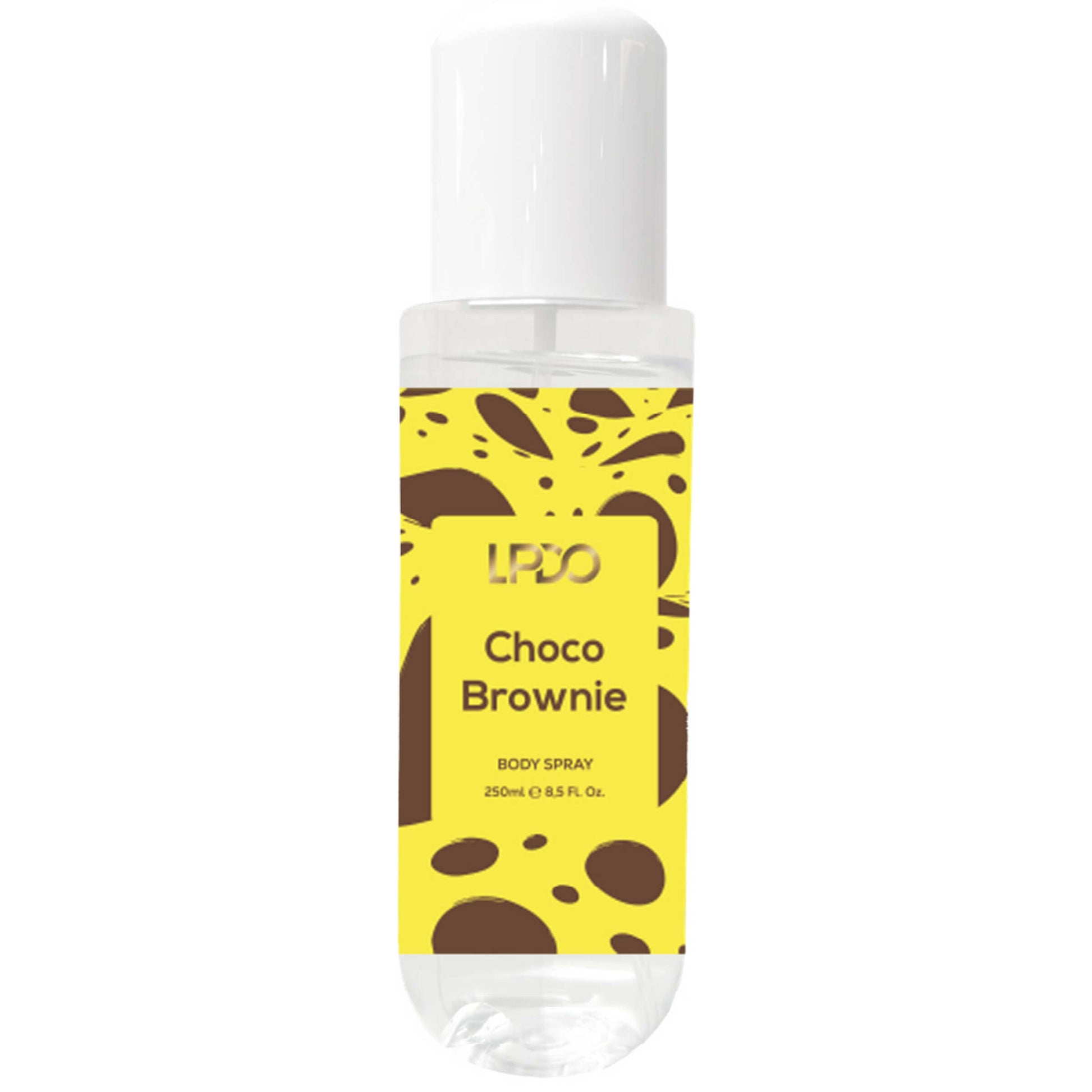 LPDO Choco Brownie Body Spray 250ml retro etichetta ingredienti gourmand