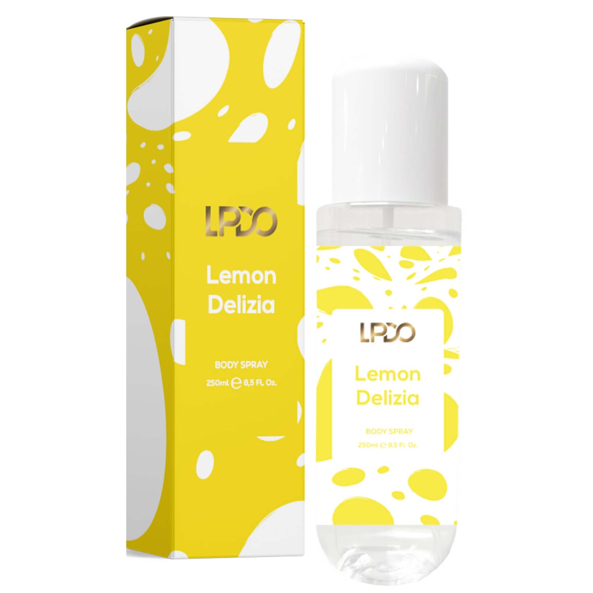 LPDO Lemon Delizia Body Spray 250ml flacone note limone vaniglia agrumate fresche