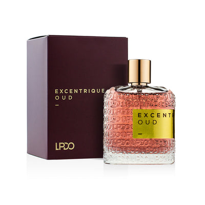 LPDO Excentrique Oud EDPI 100ml flacone legno agar bergamotto lampone note orientali