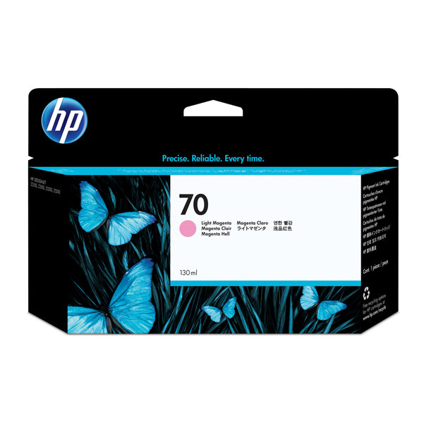 Cartuccia Originale HP 70 C9455A Magenta Chiaro 130 ml per DesignJet Z3200 1 Pezzo